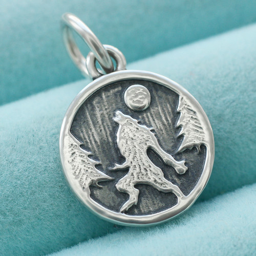 Werewolf pendant charm 925 - werewolf,