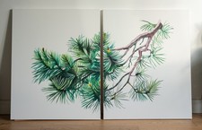 Original Hand-Painted Pine