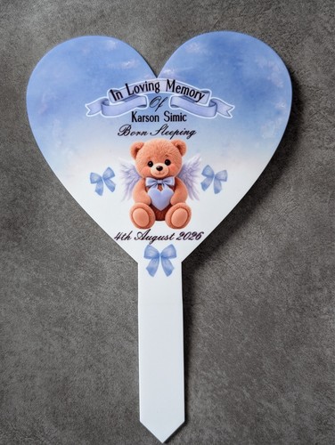 Memorial baby heart grave - memorial,