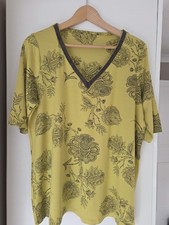 Ladies M&S lime Green & Navy