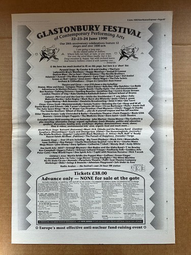 Glastonbury 1990 cure - glastonbury, cure/happy