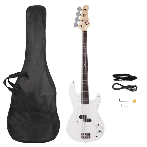 Glarry electric bass guitar - bass,