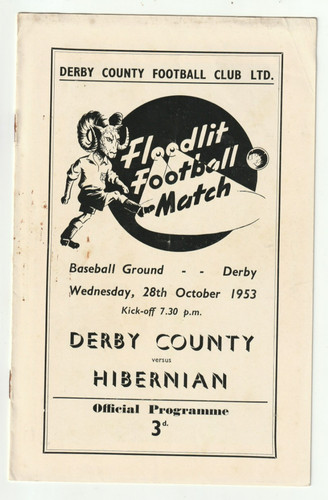 1953 derby county - derby, v