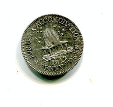 1812 silver sixpence non local token,very rare `,very high grade