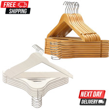 20X WOODEN COAT HANGERS SUIT
