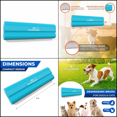 Equigroomer deshedding brush - deshedding,