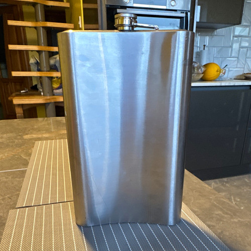 Stainless steel hip - stainless, flask