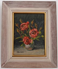 Vintage  oil painting Still