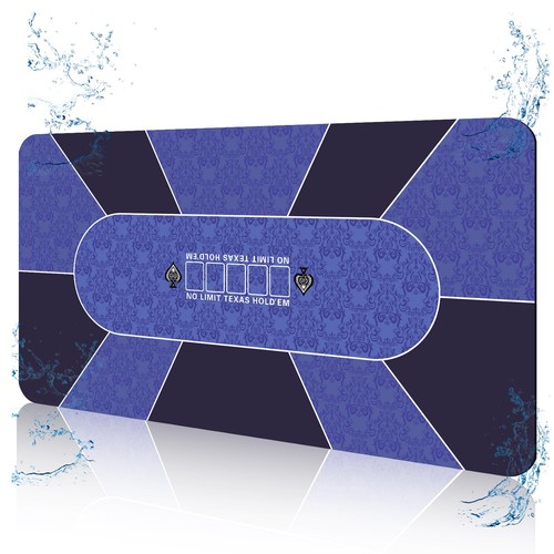 Inch poker mat - inch,