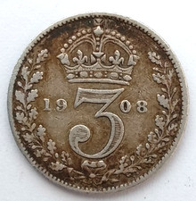 1908 EDWARD VII SILVER