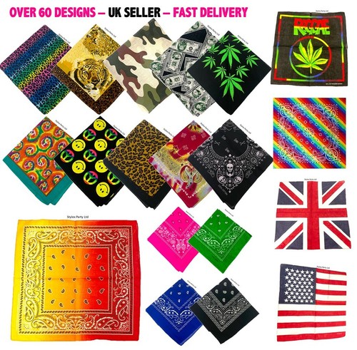Bandana scarves funky design - bandana,