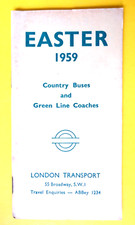 LONDON TRANSPORT EASTER 1959