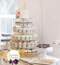 Cupcake Stand 6 Tier White