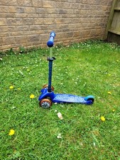 Mini Micro 2in1 Blue Scooter