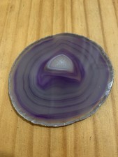 Agate Slice Purple for