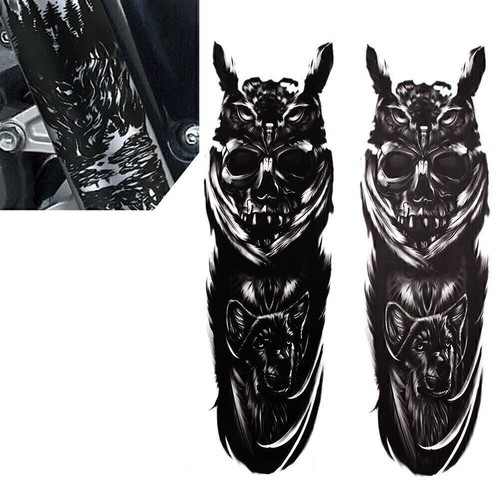 Front fork decal medallion - 2x,