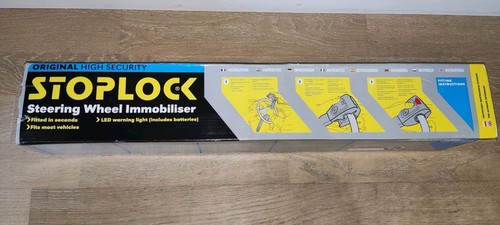 Stoplock steering wheel lock - stoplock,