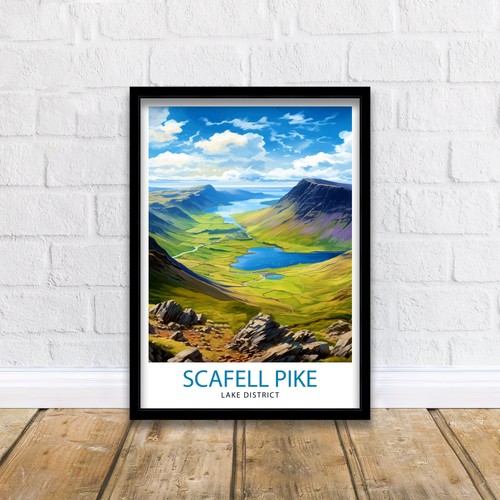 Scafell pike lake district - scafell,