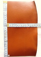 2MM THICK SADDLE TAN FULL GRAIN VEG TAN CRAFT TOOLING LEATHER HIDE OFFCUTS