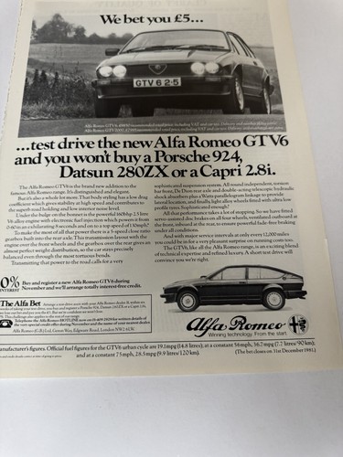 Original 1981 alfa romeo - alfa,