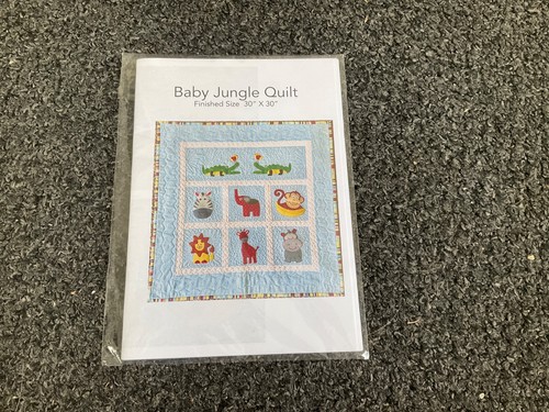 Baby jungle quilt 30 - baby,