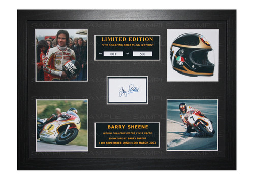 Barry sheene signed ltd - barry,