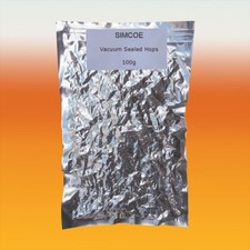 Balliihoo 100g Foil Vacuum Packed Simcoe Hops For Home Brew Beer Making
