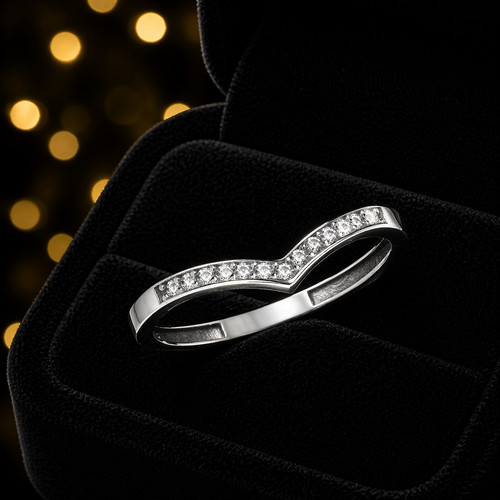 Wishbone ring 9ct - ring, gold