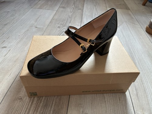 Unisa patent mary jane double - patent,