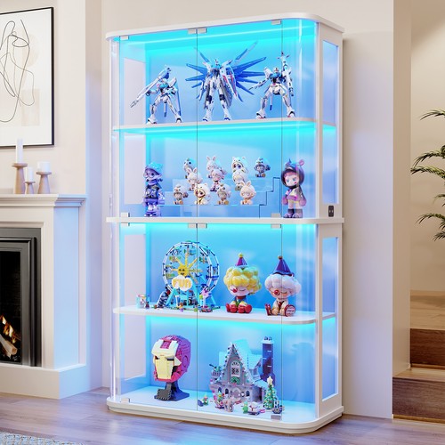 Large rounded display case - display,