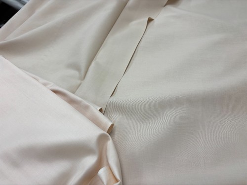Peach satin soft cotton - cotton, fabric