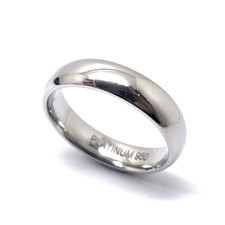Platinum 5mm Band Ring Size T