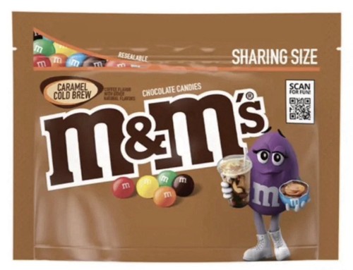 Caramel cold brew s coffee - m&m's,