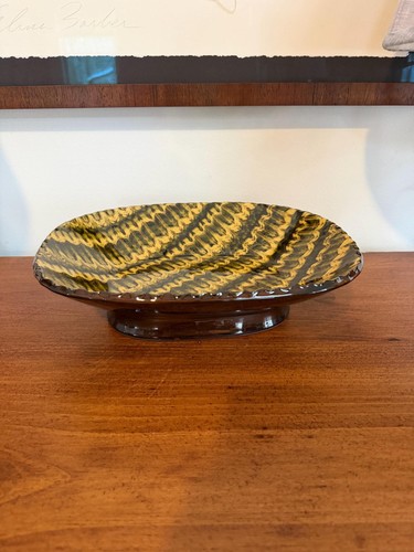 French slipware earthenware - french,