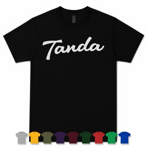 Tanda retro script shirt - tanda,