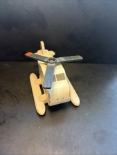 Harold 4"  Wooden Helicopter -