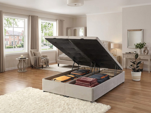 Ottoman divan storage bed base - storage,