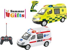 Ambulance FIRST AID Radio Remote Control Car Emergency Rescue Siren Sound&Light