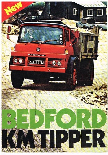 Bedford series tipper truck - bedford,