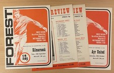 Nottingham Forest  Programmes