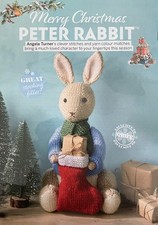 BEATRIX POTTER MERRY CHRISTMAS PETER RABBIT TOY KNITTING PATTERN - DK
