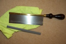Excellent 8" Long Brass Backed