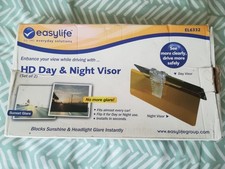 HD DAY AND NIGHT DRIVING VISOR-BLOCKS SUNLIGHT AND HEADLIGHT GLARE