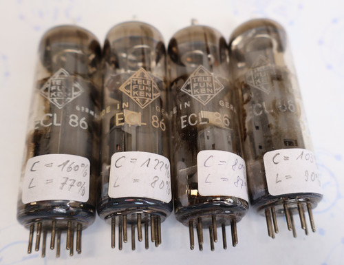 Tubes ecl86 telefunken - -,