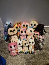 Large Collection Ty Beanie Plush Soft Toys