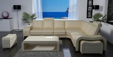 LEATHER SOFA XXL LIVING AREA