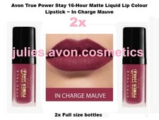 2x Avon Power Stay Liquid Lip