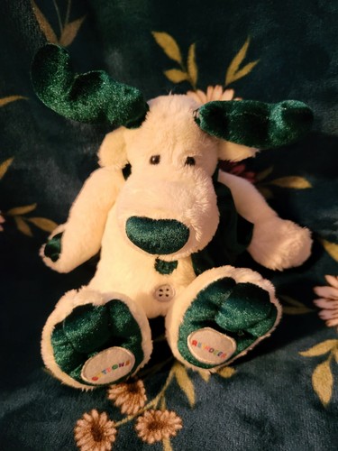 Humatt buttons reindeer - buttons, cream