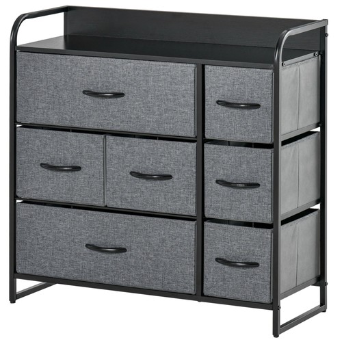 Homcom tier fabric bedroom - fabric,