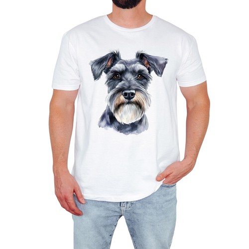 Funny schnauzer mens shirt - funny, t-shirt